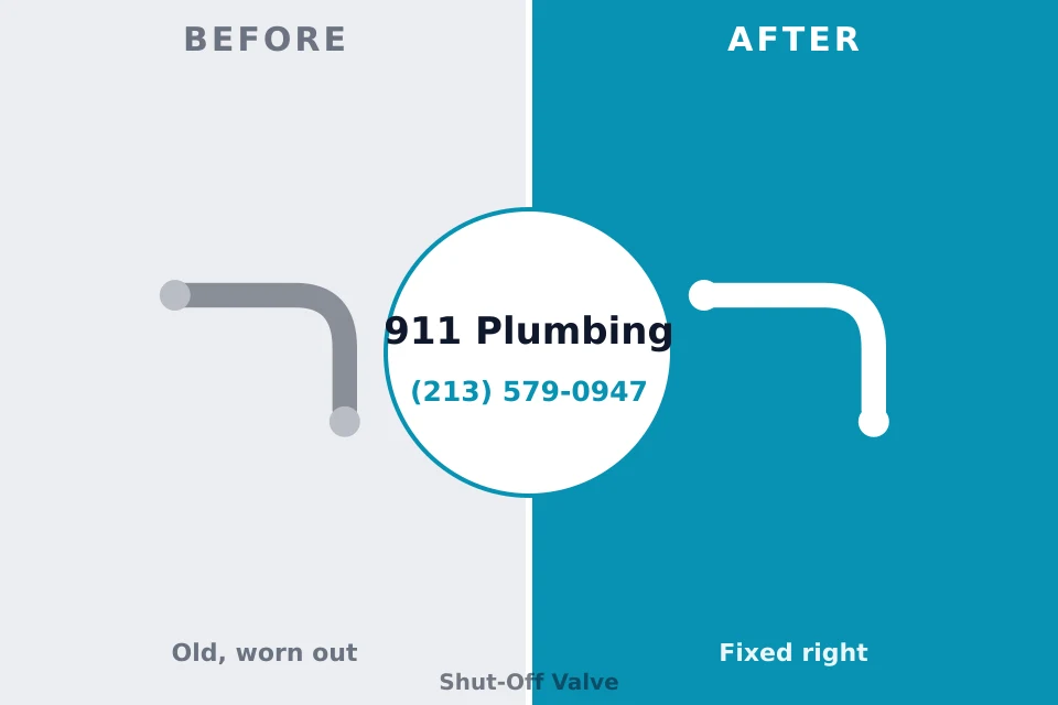 Before and after: plumbing company Queensland, MD